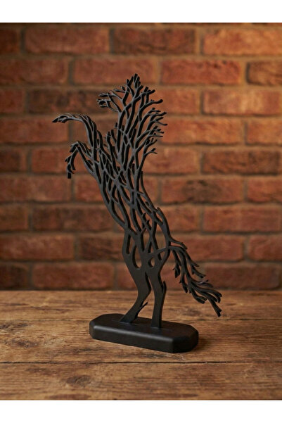 Decorius Dekoratif Dallı At Figürü Dali Stil | Modern Heykel | Salon & Ofis A...