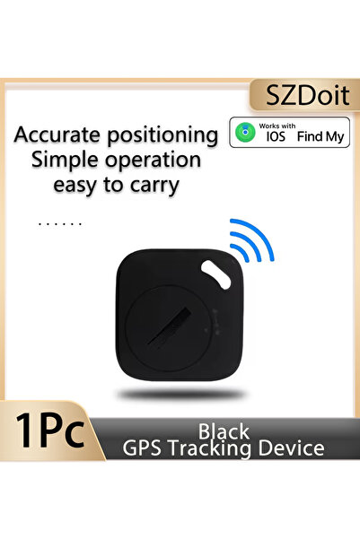 Choice جهاز تتبع ذكي أسود اللون لأجهزة iOS: جهاز تتبع GPS للسيارة والدراجة وا...