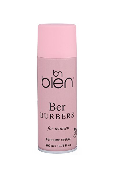 Bien Professional Ber Burbers Kadın Parfüm Sprey 200 ml Kalıcı ve Etkileyici ...