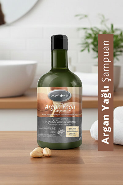 Mecitefendi Argan Yağlı Şampuan Şaçlara Parlaklık Veren Şampuan 400ml