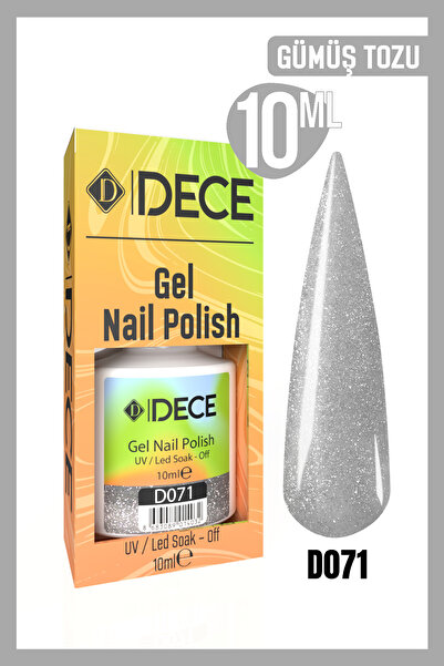 d dece Kalıcı Oje Uv Led D071 (SİMLİ SERİ) 10ml