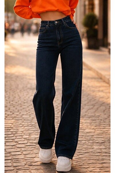 BİENAL BUTİK Γυναικείο τζιν Kamelia 90's Casual ελαστικό ύφασμα Snow Wash ελα...