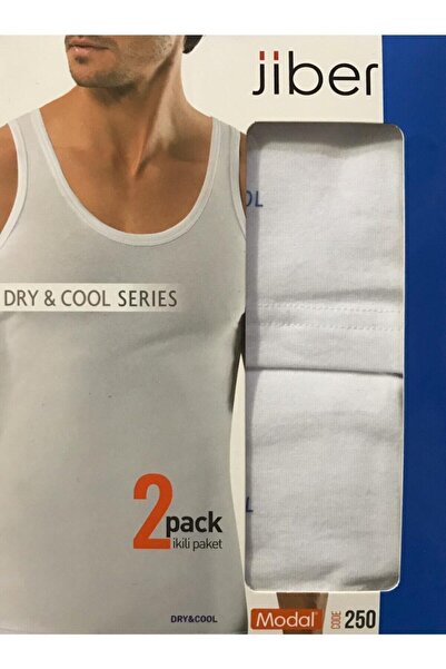 Jiber 250 Ανδρικά εσώρουχα Modal 2 τεμαχίων - Λευκό