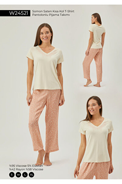 Pamuk & Pamuk Жіночий комплект піжами з короткими рукавами