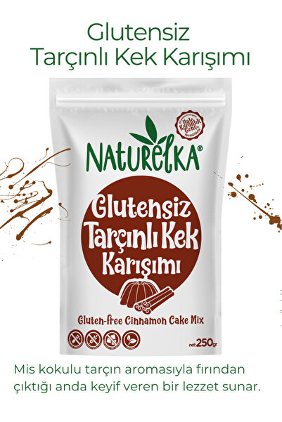 Naturelka Glutensiz Tarçınlı Kek Karışımı 250 Gr