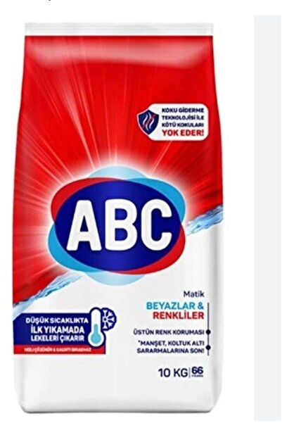 ABC ABCToz Deterjan BEYAZLAR% RENKLİLER 10 Kg