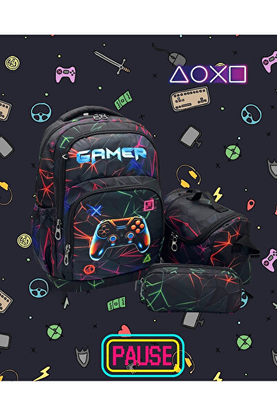 Tiny Kulomi Primary School Children's Backpack Set of 3 First School Bag Back...