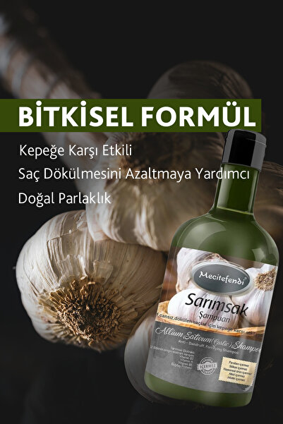 Mecitefendi Sarımsak Şampuan (400 ML) Parabensiz