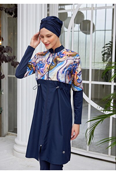 MARESİVA Бански костюм с дълъг ръкав и хиджаб Iva 2401