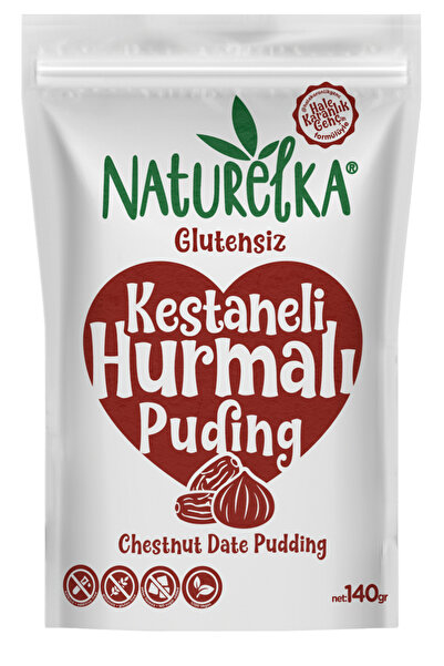 Naturelka Glutensiz Kestaneli Hurmalı Puding 140 Gr