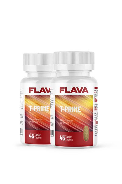 FLAVA T-Prime - 45 Tablets X 2 Pieces