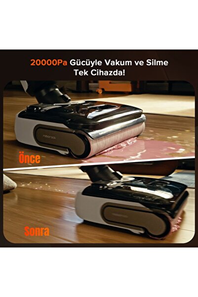 Roborock F25 RT Islak Kuru Akıllı Dikey Süpürge