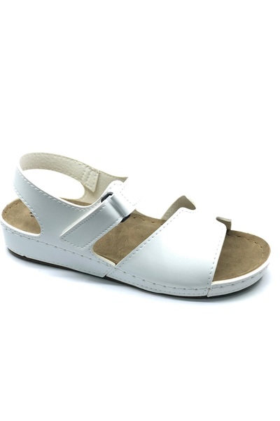 KOCAMANLAR Aryan 56-993 D.R Recommended Orthopedic Women's Sandals White