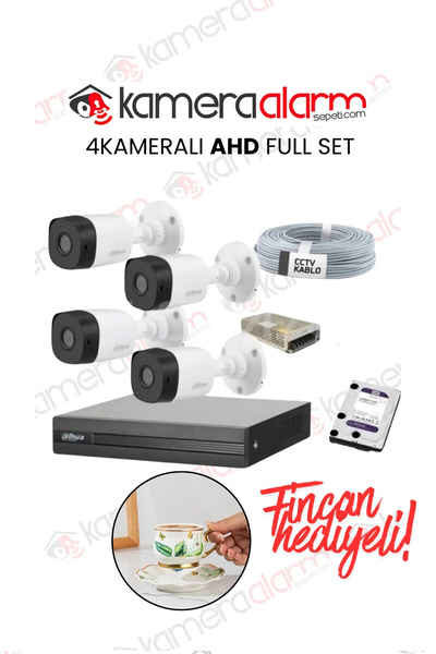 DAHUA 4 lü kamera seti