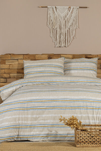 Elart Σετ Παπλωματοθήκη Wilda Μονό Ελαστικό Σεντόνι (160x220 cm) Μπεζ