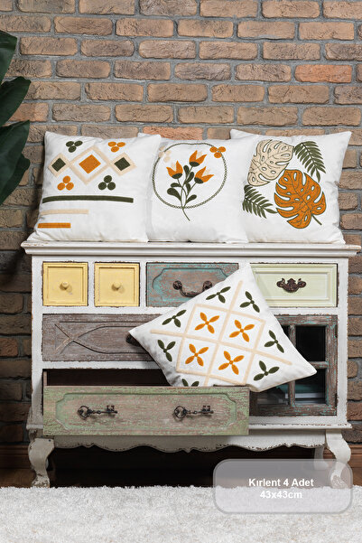 Elart Етнічні чохли для подушок, 4 штуки (40x40 см)