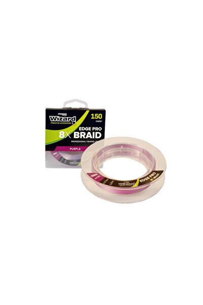 wizard Fir de pescuit Edge Pro 8X Braid violet
