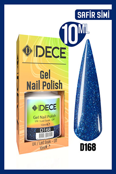 d dece Kalıcı Oje Uv Led D168 (SİMLİ SERİ) 10ml