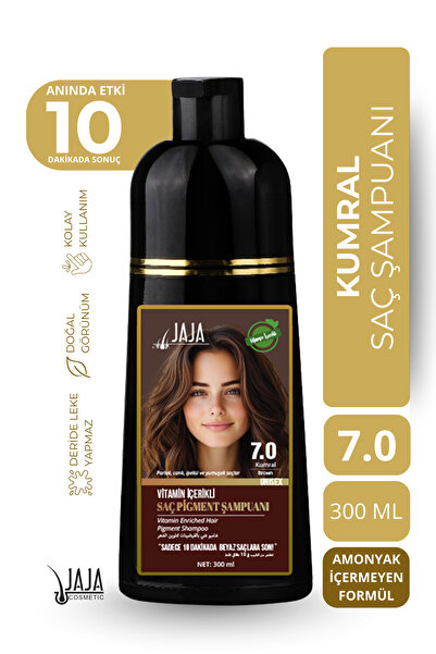 Jaja Kumral (Brown) Saç Şampuanı 7.0 | 300 ML & Beyazlar İçin