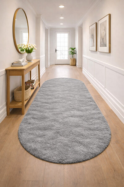 KEVLİNE Kevline Kaymaz Taban Peluş Halı Dekoratif Koridor Salon Çocuk Odası O...