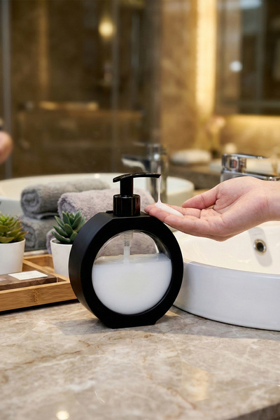 Emofom Διανομέας σαπουνιού Ovalis 350 ml Πάγκος Διανομέας υγρού σαπουνιού