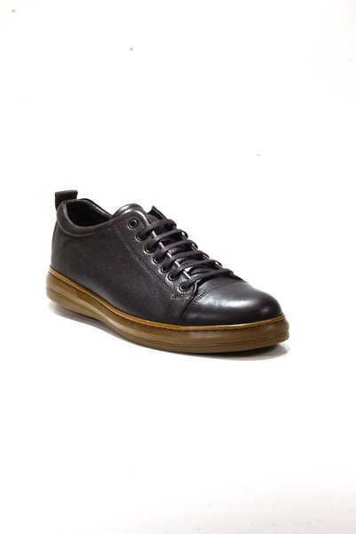 Yeşildaş Men's 100% Genuine Leather Shoes Rubber Sole