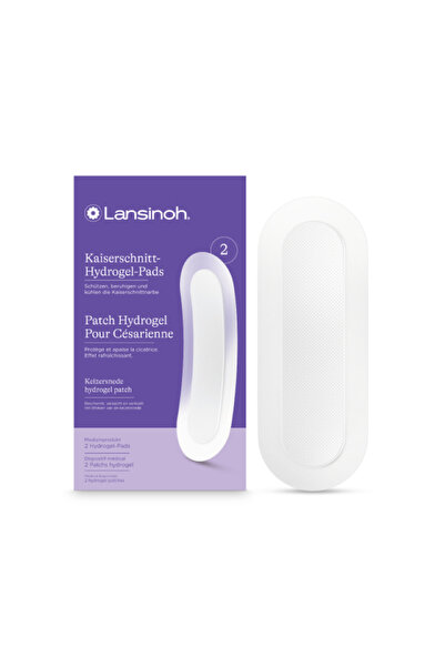Lansinoh Plasturi cu hidrogel pentru cezariana, Lansinoh, 2 buc