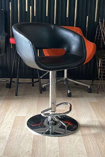 EVOFİSDUNYASİ Ciro Boru Ayaklı Bar Sandalyesi