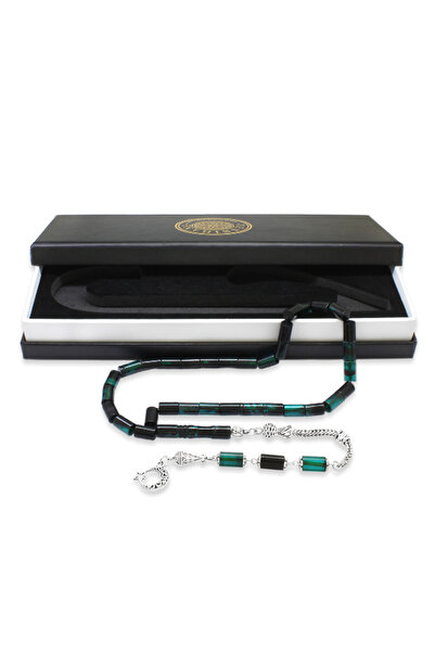 Tesbihane Атеш Кехрибар Тесбіх - Металеві китиці - Спеціальна подарункова кор...