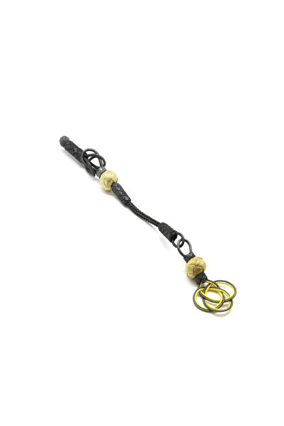 Tesbihane Срібний каззак з бахромою, сіро-жовтий колір, 1000 проба - M2