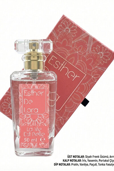Esther De Lora La Vi Belle Esintili Kadın Parfüm – Premium Hediyelik Kutulu Ç...