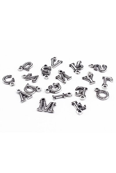 Tesbihane İsme Özel 925 Ayar Gümüş Harf Püskül Ucu