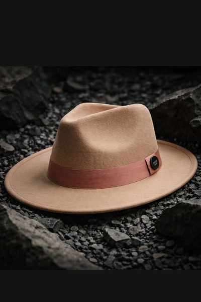 ESUSO Kışlık Kaşe Kumaş Unisex Fötr Şapka . Kadın Fötr Şapka ,Erkek Fötr Şapk...