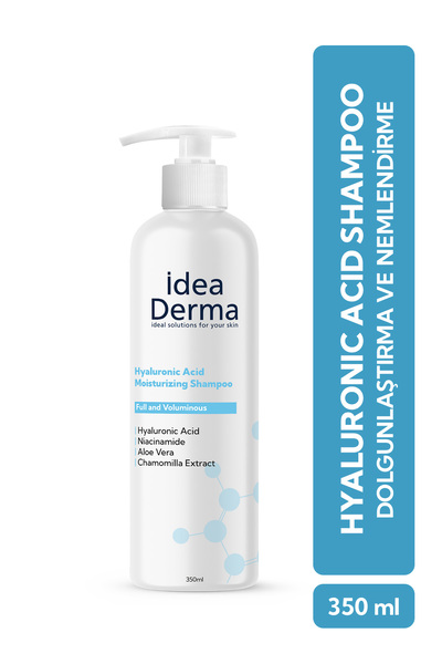 İdea Derma İdea Derma Hyaluronik Asit Nemlendirici Şampuan 350 ml