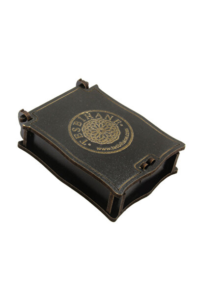 Tesbihane Özel Renk Ahşap Hediye Kolye Küpe Kutusu