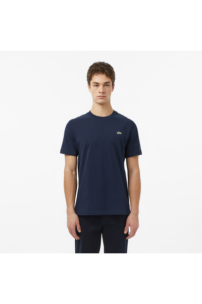 Lacoste Paris Unisex Regular Fit Bisiklet Yaka Lacivert T-Shirt