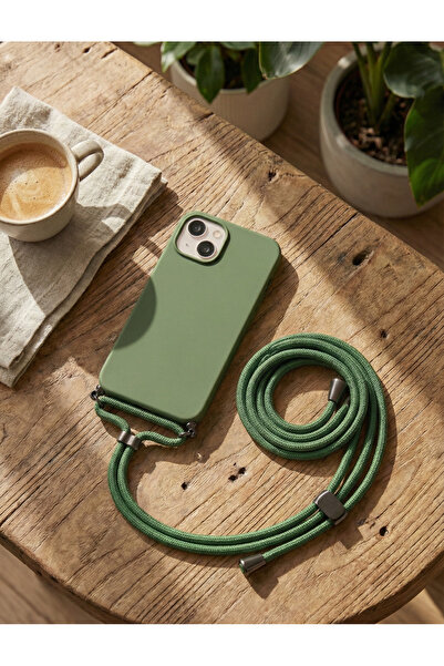 emybox Apple Iphone 14 / 13 Uyumlu Ipli Boyun Askılı Içi Kadife Lansman Yumuş...