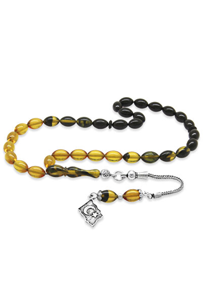 Tesbihane 925 проба срібла з бахромою, обрізка ячменю, довжина зап'ястя, філь...