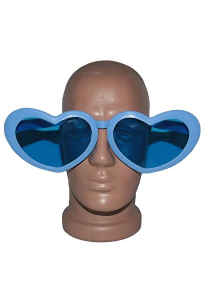 Pandoli Partidolu Kalpli Mega Parti Gözlüğü Mavi Renk 1 Adet