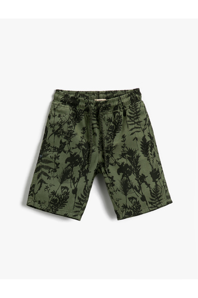 Koton Štampano Sa vezicom u struku Kratke hlače Pamuk komada