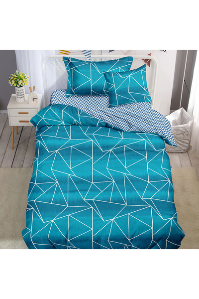 OEM Bed linen with elastic for a single bed, 4 pieces, Finet, DREAM-1636