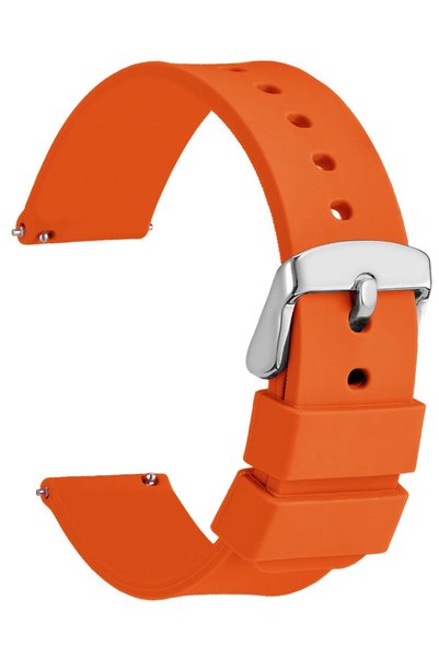 Trendburada 22mm Fossil-Welder-Wesse-Casio-Armani-Omega-Seiko-Tissot Watch Compatible Silicone Watch Band Strap Mdl4