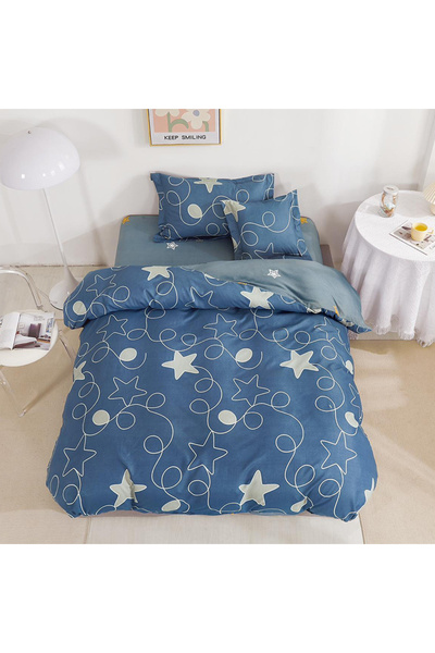 OEM Bed linen with elastic for a single bed, 4 pieces, Finet, DREAM-1627