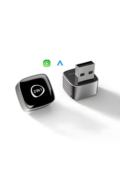 Element-x Adaptor wireless 2 în 1 CarPlay și Android Auto