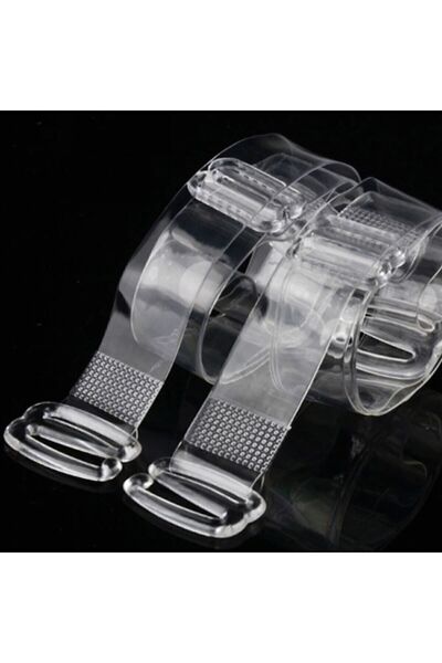 ÇamaŞırcıM Διαφανές λουράκι σουτιέν 1 ζευγάρι λουράκια σε πλαστικό κάλυμμα