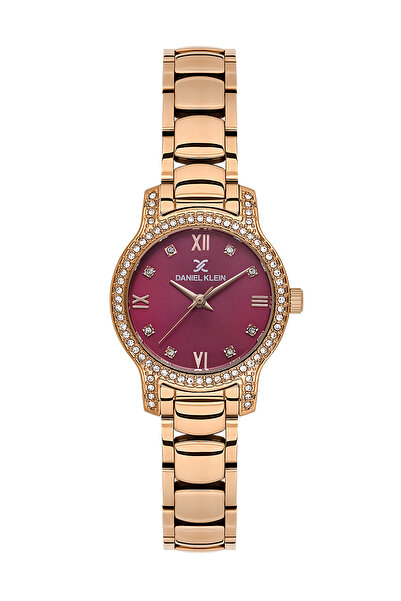 Daniel Klein Premium Rose Gold Stainless Steel Watch for Women DK.1.14118-6