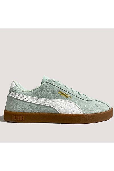 Puma Club II Unisex Nubuk Spor Ayakkabı 397444 10 - Yeşil - 39