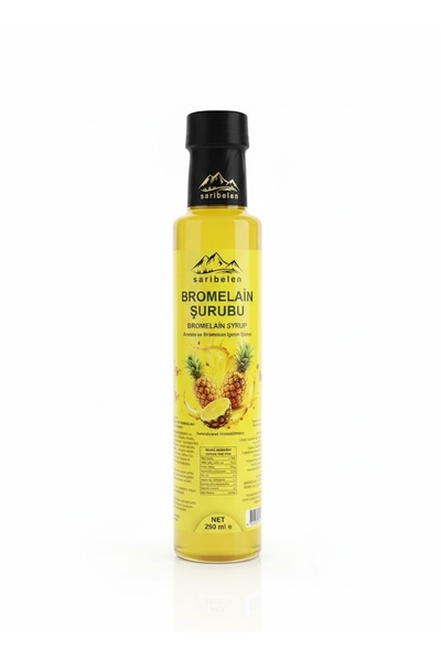 sarıbelen Bromelain Ananas İçeren Detox Şurubu 250 ml (Koenzim Q10 ve L-Karnitin İlaveli)