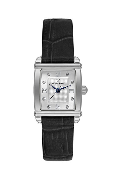 Daniel Klein Premium Black Leather Watch for Women DK.1.14116-1