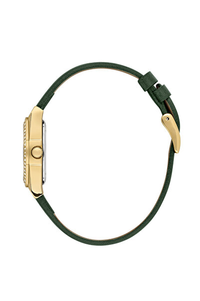 Daniel Klein Premium Green Leather Watch for Women DK.1.14114-4